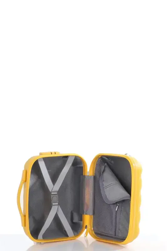 Abs Makeup Bag V305-m-YELLOW - 4