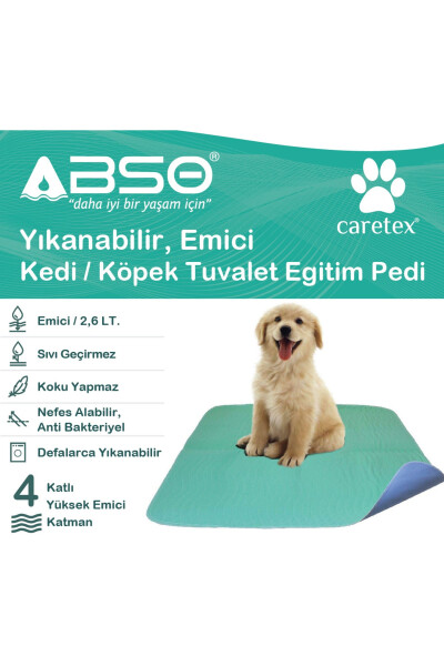 Abso Yıkanabilir Emici Köpek Pedi (2'li Set) (75 X 85 Cm.) - 10