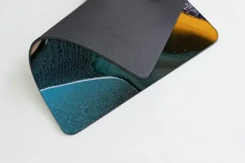 Abstrakt marmar sichqoncha paneli Kompyuterlar noutbuklar ofis stollari uchun sirpanmaydigan rezina taglikli moslashtirilgan sichqoncha panellari Sichqoncha paneli - 3