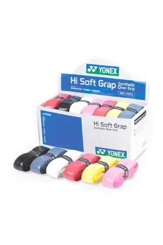 AC420 Hi-Soft Badminton Racket Grip - Blue - YONEX (1)