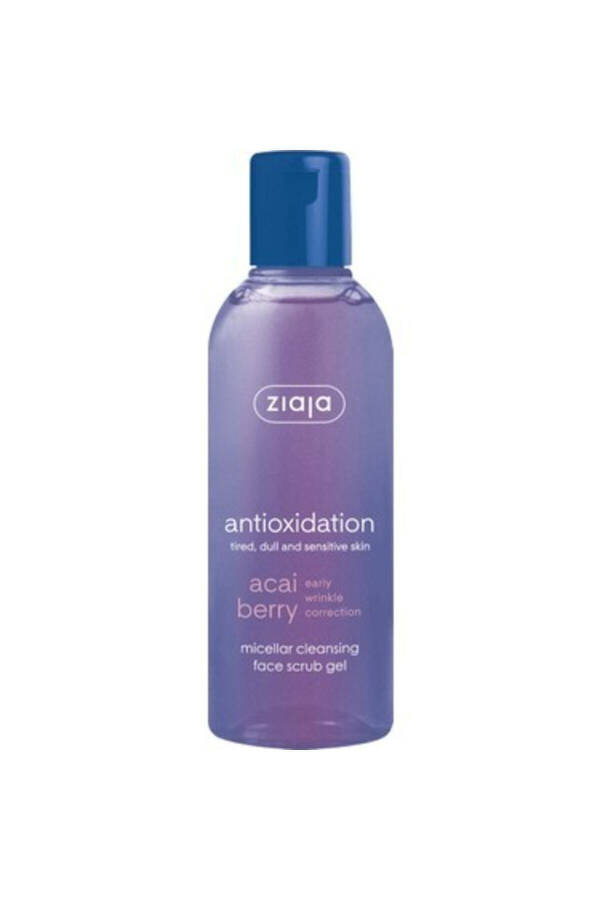 Acai Berry Extract Micellar Face Cleansing Scrub Gel 200 ml - 3