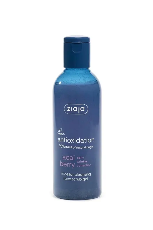 Acai mevasining ekstrakti bilan mikellar yuzni tozalash uchun skrab jeli 200 ml - 1