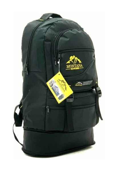 Accordion Mountaineering Backpack 65 Litre Capacity Camping Backpack - MONTANA