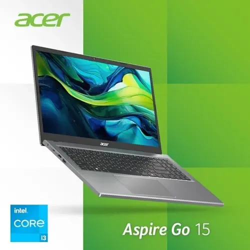 Acer Aspire Go 15 Slim Noutbuk | 15.6 dyuym Full HD IPS 1080P Displey | Intel Core i3-N305 | Intel UHD Grafika | 8GB LPDDR5 | 128GB HD | Wi-Fi 6 | AI PC | Windows 11 Home S rejimida | AG15-31P-3947 - ACER