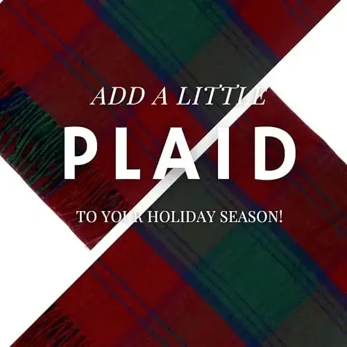 Achillea CasModazoneere Feel Tartan Plaid Scarf - Classic Winter Scarf for Men & Women, Scottish Heritage Holiday Gift - 3