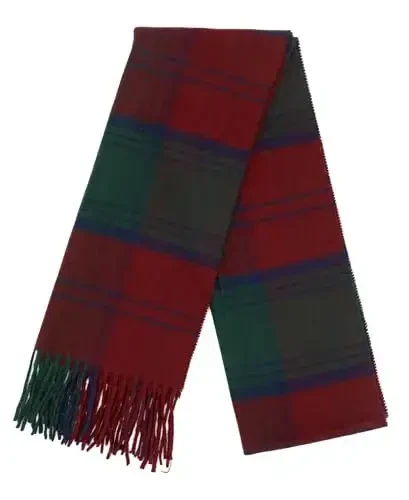 Achillea CasModazoneere Feel Tartan Plaid Scarf - Classic Winter Scarf for Men & Women, Scottish Heritage Holiday Gift - 5