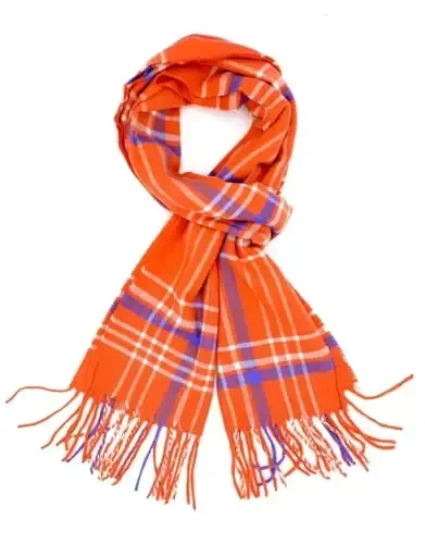 Achillea CasModazoneere Feel Tartan Plaid Scarf - Classic Winter Scarf for Men & Women, Scottish Heritage Holiday Gift - MODAZONE