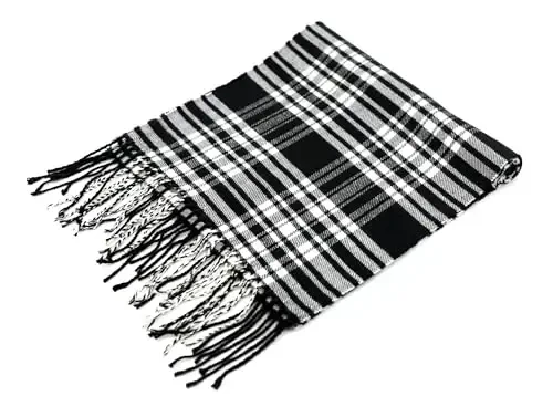 Achillea CasModazoneere Feel Tartan Plaid Scarf - Classic Winter Scarf for Men & Women, Scottish Heritage Holiday Gift - 5