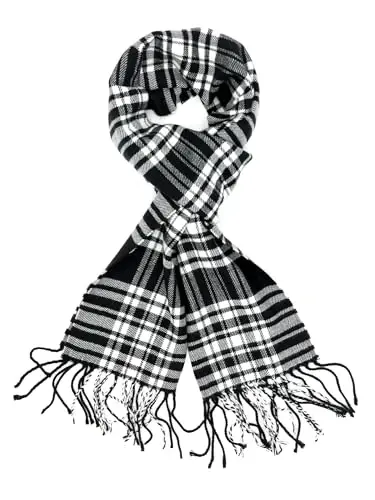Achillea CasModazoneere Feel Tartan Plaid Scarf - Classic Winter Scarf for Men & Women, Scottish Heritage Holiday Gift - ACHILLEA (1)