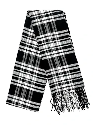 Achillea CasModazoneere Feel Tartan Plaid Scarf - Classic Winter Scarf for Men & Women, Scottish Heritage Holiday Gift - 4