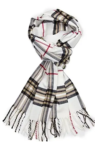 Achillea CasModazoneere Feel Tartan Plaid Scarf - Classic Winter Scarf for Men & Women, Scottish Heritage Holiday Gift - ACHILLEA