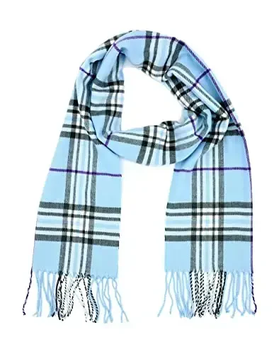 Achillea CasModazoneere Feel Tartan Plaid Scarf - Classic Winter Scarf for Men & Women, Scottish Heritage Holiday Gift - ACHILLEA
