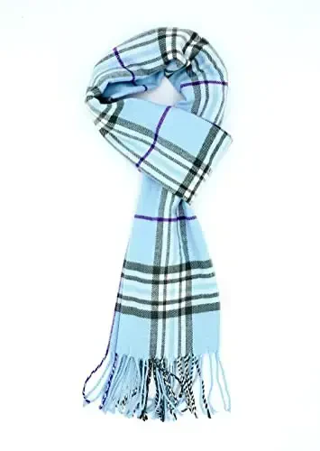 Achillea CasModazoneere Feel Tartan Plaid Scarf - Classic Winter Scarf for Men & Women, Scottish Heritage Holiday Gift - ACHILLEA (1)