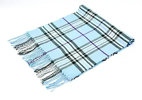 Achillea CasModazoneere Feel Tartan Plaid Scarf - Classic Winter Scarf for Men & Women, Scottish Heritage Holiday Gift - 4