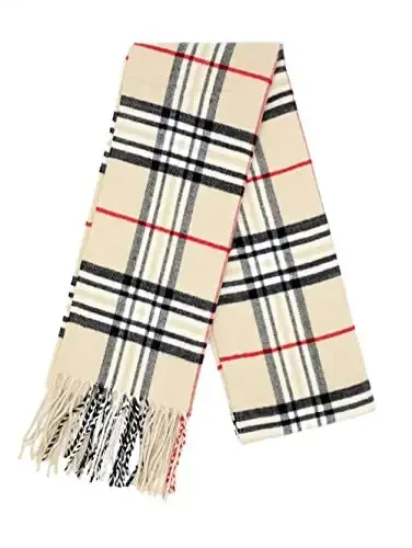 Achillea CasModazoneere Feel Tartan Plaid Scarf - Classic Winter Scarf for Men & Women, Scottish Heritage Holiday Gift - 4