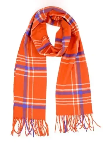 Achillea CasModazoneere Feel Tartan Plaid Scarf - Classic Winter Scarf for Men & Women, Scottish Heritage Holiday Gift - 2