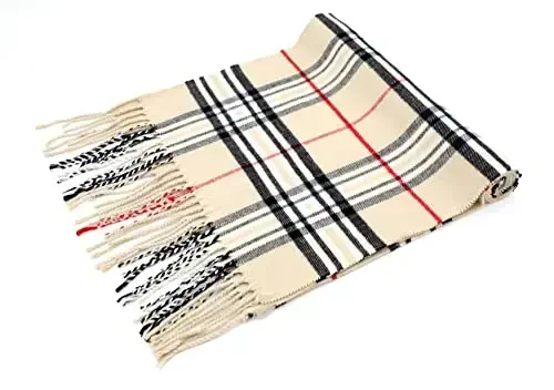 Achillea CasModazoneere Feel Tartan Plaid Scarf - Classic Winter Scarf for Men & Women, Scottish Heritage Holiday Gift - 5