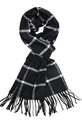 Achillea CasModazoneere Feel Tartan Plaid Scarf - Classic Winter Scarf for Men & Women, Scottish Heritage Holiday Gift - 1