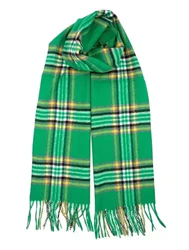 Achillea CasModazoneere Feel Tartan Plaid Scarf - Classic Winter Scarf for Men & Women, Scottish Heritage Holiday Gift - ACHILLEA