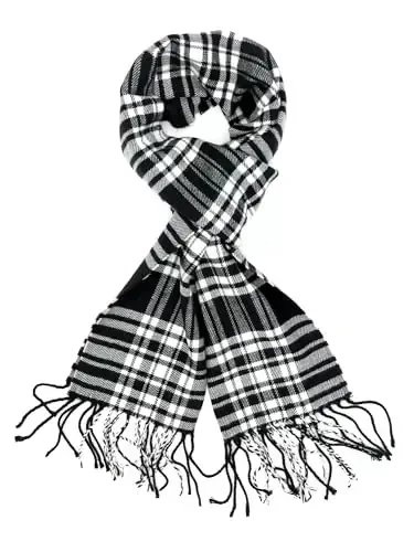 Achillea CasModazoneere Feel Tartan Plaid Scarf - Classic Winter Scarf for Men & Women, Scottish Heritage Holiday Gift - 2