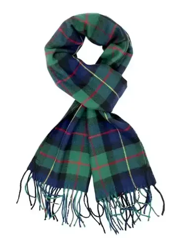 Achillea CasModazoneere Feel Tartan Plaid Scarf - Classic Winter Scarf for Men & Women, Scottish Heritage Holiday Gift - 2