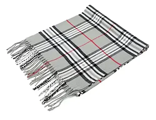 Achillea CasModazoneere Feel Tartan Plaid Scarf - Classic Winter Scarf for Men & Women, Scottish Heritage Holiday Gift - 5