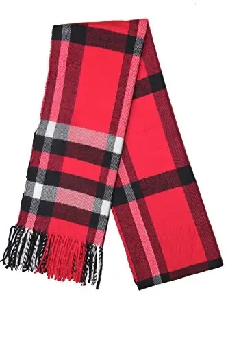 Achillea CasModazoneere Feel Tartan Plaid Scarf - Classic Winter Scarf for Men & Women, Scottish Heritage Holiday Gift - 2