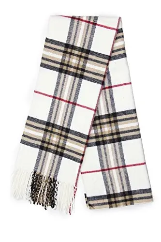 Achillea CasModazoneere Feel Tartan Plaid Scarf - Classic Winter Scarf for Men & Women, Scottish Heritage Holiday Gift - 5