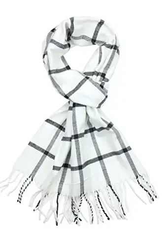 Achillea CasModazoneere Feel Tartan Plaid Scarf - erkaklar va ayollar uchun klassik qishki sharf, Shotlandiya merosi bayram sovg'asi - ACHILLEA