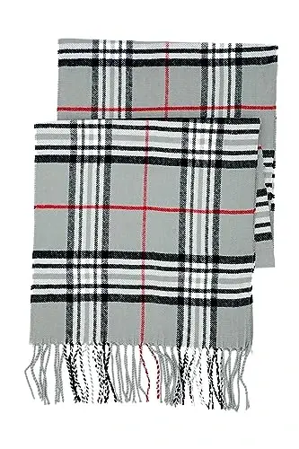 Achillea CasModazoneere Feel Tartan Plaid Scarf - Erkaklar va ayollar uchun klassik qishki sharf, Shotlandiya merosi bayram sovg'asi - 6