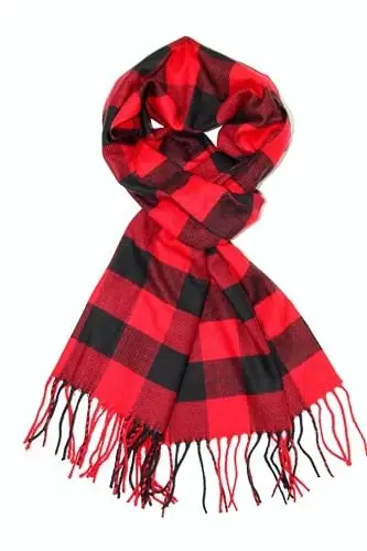 Achillea CasModazoneere Feel Tartan Plaid Scarf - Erkaklar va ayollar uchun klassik qishki sharf, Shotlandiya merosi bayram sovg'asi 
