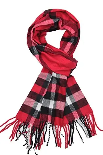 Achillea CasModazoneere Feel Tartan Plaid Scarf - Erkaklar va ayollar uchun klassik qishki sharf, Shotlandiya merosi bayram sovg'asi 
