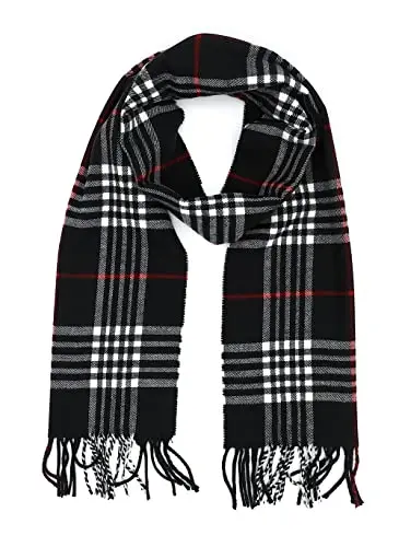 Achillea CasModazoneere Feel Tartan Plaid Scarf - Erkaklar va ayollar uchun klassik qishki sharf, Shotlandiya merosi bayram sovg'asi - 1