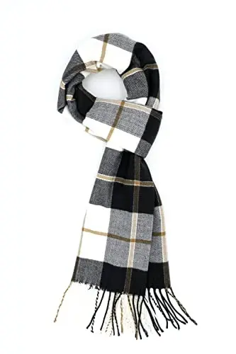 Achillea CasModazoneere Feel Tartan Plaid Scarf - Classic Winter Scarf for Men & Women, Scottish Heritage Holiday Gift 