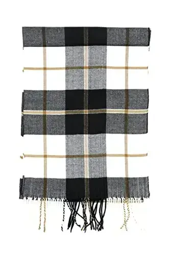Achillea CasModazoneere Feel Tartan Plaid Scarf - Classic Winter Scarf for Men & Women, Scottish Heritage Holiday Gift - 3