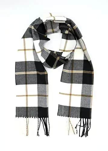 Achillea CasModazoneere Feel Tartan Plaid Scarf - Classic Winter Scarf for Men & Women, Scottish Heritage Holiday Gift - 2