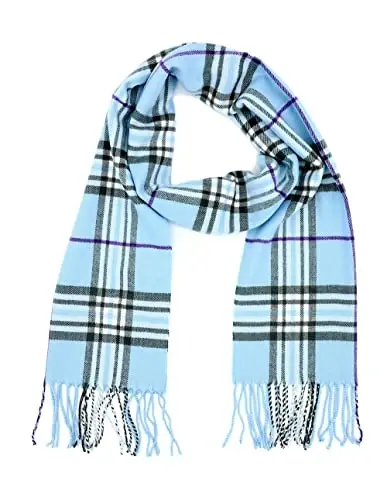 Achillea CasModazoneere Feel Tartan Plaid Scarf - Classic Winter Scarf for Men & Women, Scottish Heritage Holiday Gift - 1