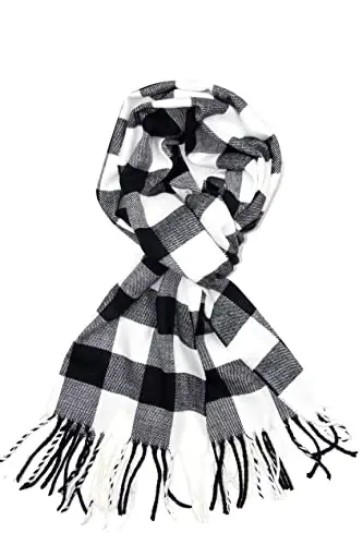 Achillea CasModazoneere Feel Tartan Plaid Scarf - Classic Winter Scarf for Men & Women, Scottish Heritage Holiday Gift 