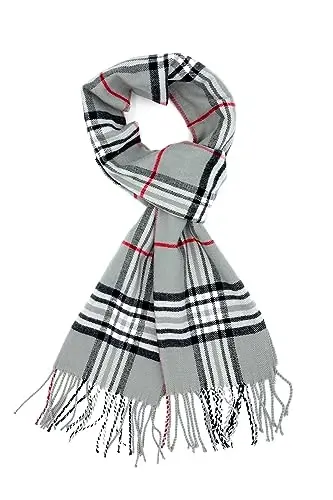 Achillea CasModazoneere Feel Tartan Plaid Scarf - Classic Winter Scarf for Men & Women, Scottish Heritage Holiday Gift - 3