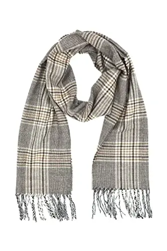 Achillea CasModazoneere Feel Tartan Plaid Scarf - Classic Winter Scarf for Men & Women, Scottish Heritage Holiday Gift - 1