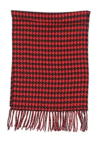 Achillea Scottish Tartan Plaid Scarf - Warm CasModazoneere Feel Winter Scarf, Scarves for Holiday, Christmas & Daily Wear - 4