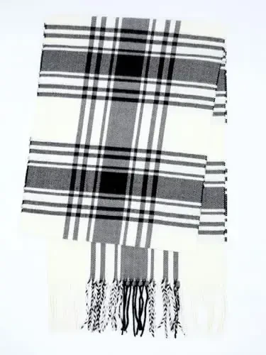 Achillea Scottish Tartan Plaid Scarf - Warm CasModazoneere Feel Winter Scarf, Scarves for Holiday, Christmas & Daily Wear - 5