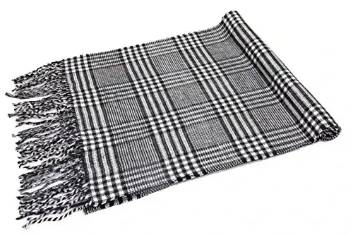 Achillea Scottish Tartan Plaid Scarf - Warm CasModazoneere Feel Winter Scarf, Scarves for Holiday, Christmas & Daily Wear - MODAZONE (1)