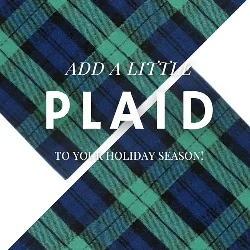 Achillea Scottish Tartan Plaid Scarf - Warm CasModazoneere Feel Winter Scarf, Scarves for Holiday, Christmas & Daily Wear - 7