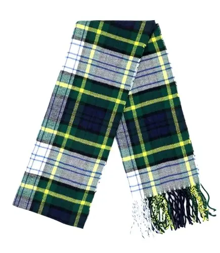 Achillea Scottish Tartan Plaid Scarf - Warm CasModazoneere Feel Winter Scarf, Scarves for Holiday, Christmas & Daily Wear - 4