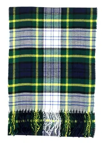 Achillea Scottish Tartan Plaid Scarf - Warm CasModazoneere Feel Winter Scarf, Scarves for Holiday, Christmas & Daily Wear - 5