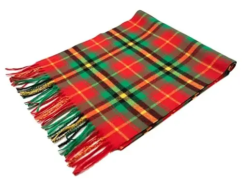 Achillea Scottish Tartan Plaid Scarf - Warm CasModazoneere Feel Winter Scarf, Scarves for Holiday, Christmas & Daily Wear - 7