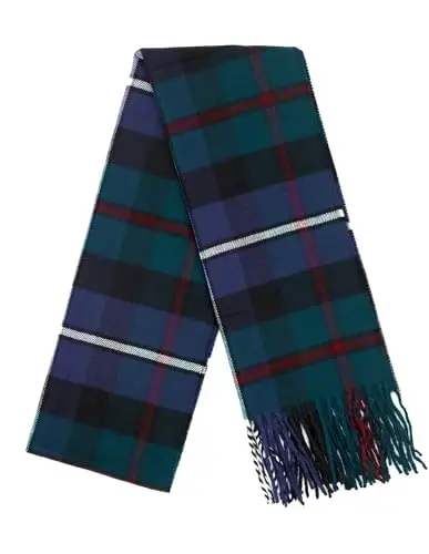 Achillea Scottish Tartan Plaid Scarf - Warm CasModazoneere Feel Winter Scarf, Scarves for Holiday, Christmas & Daily Wear - 5