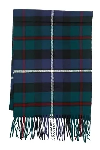 Achillea Scottish Tartan Plaid Scarf - Warm CasModazoneere Feel Winter Scarf, Scarves for Holiday, Christmas & Daily Wear - 6