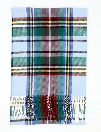 Achillea Scottish Tartan Plaid Scarf - Warm CasModazoneere-Feel Winter Scarf, Scarves for Holiday, Christmas & Daily Wear - 6